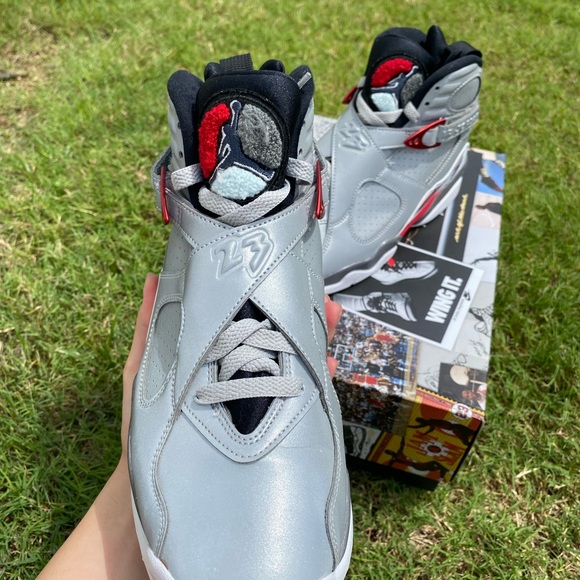 Jordan 8 “Reflection of Champions” SIZE 8 - Picture 2 of 6